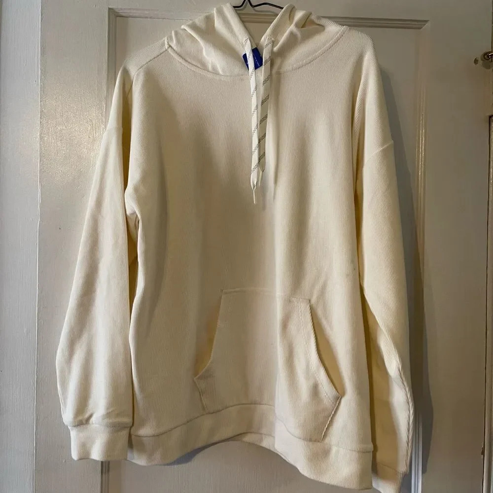 Marc New York Ladies' Cozy Hoodie cream/ ivory color